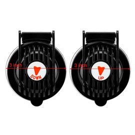 Aramox Foot Switch, 1 Pair, Universal Marine Up Down Switch, DC 12V/24V for Boat Ship Anchor Winch