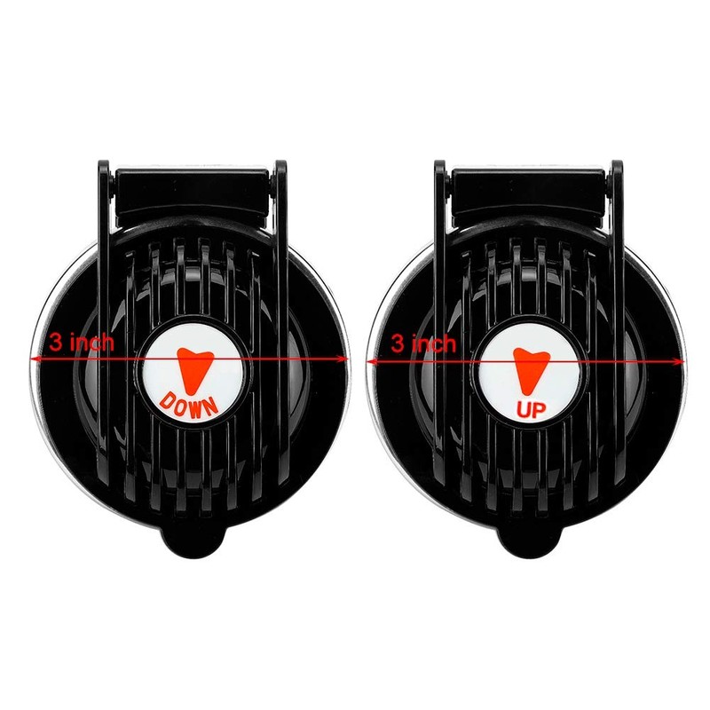Aramox Foot Switch, 1 Pair, Universal Marine Up Down Switch,