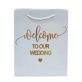 The Paisley Box Wedding To Our Welcome Gift Bags (set of 12)