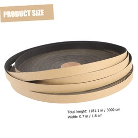 KONTONTY Speaker Foam Pad Sealing Strip for Doors and Windows Soundproofing Tape High Adhesion