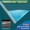 Extra Large 10 Gallon Zippered Plastic Bags for Storage- 24''