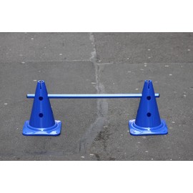 Training Hurdle – 2 x Multi-Purpose Cone: 30 cm, 1 x 80 (1), Colour: Red