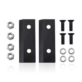 AMTHKNO 2 Pack 781-0490 & 981-0490 Chipper Blade/Knife, Compatible with MTD/Troy-Bilt/Craftsman 2477, 24A, 24B, 24C, CSV065, CSV070, CSV206 & More Series - Replace 9810490, 7810490, with Fasteners