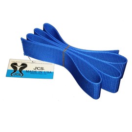 JCS 2inch 100% Nylon Webbing, 60inch, Blue