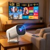 HY300 Pro Portable Smart Projector HD Home Theater Projector Wireless