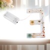 Floral Resin Letter Light Dry Flower and Alphabet Shape LED
