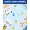 Hanukkah Advent Calendar 2024, 8 Nights of Hanukkah Burlap Gift