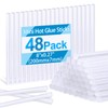 Phinus 48 Pack Mini Hot Glue Sticks, 8" Long x