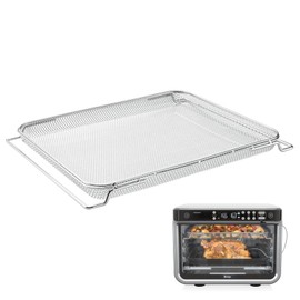 Roasting pan Air Fryer Oven Basket, Original Replacement Baking Trays for NINJA DT200 DT201 DT251 Foodi Digital Air Fryer Oven, Mesh Basket, Ideal Accessories for Air Frying and Dehydrating (DT200)