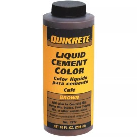 Quikrete Brn Liquid Cement Color