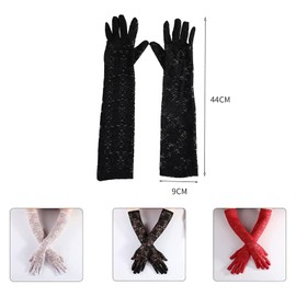 Kingsie Lace Arm Cover, Summer, UV Protection, Women's Gloves, Sun Protection, UV Protection, Arm Cover, UV Protection, Sun Protection, Women's, Stylish, Driving, Sports Festival, Work, School,