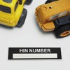 HIN Number Plate for Boat, Hull Identification Number Tags Replacement,