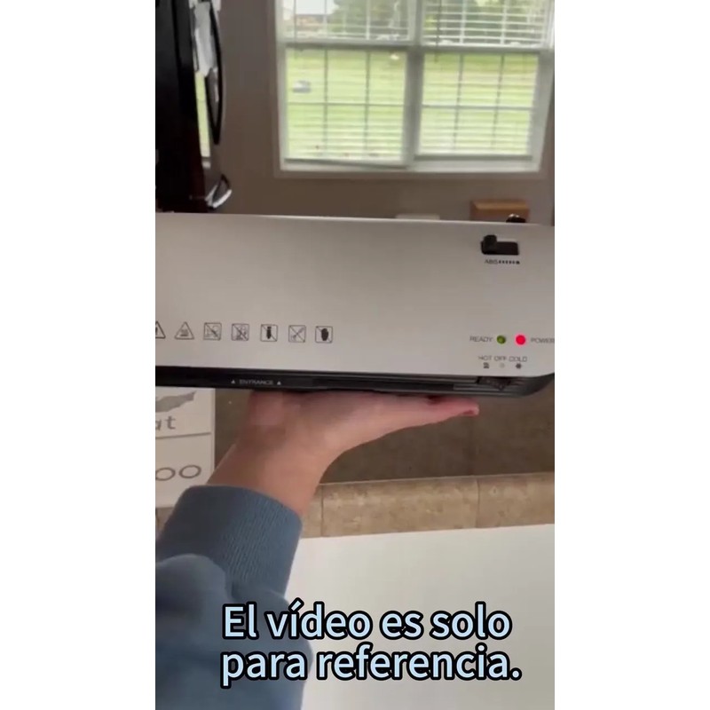 Laminadora Enmicadora Térmica+cortador De Papel+300 Micas