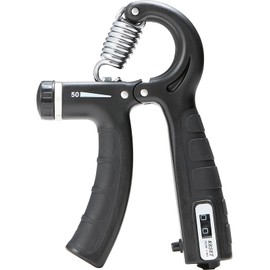 Glong Hand Grip, Variable, Maximum Load 110.2 lbs (50 kg), Quality Tested, Includes Counter, Grip Strength, Training, Hand Grippers