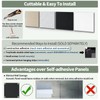 TroyStudio 15Pcs Acoustic Panels, 12 x 12 x 0.5 Inches
