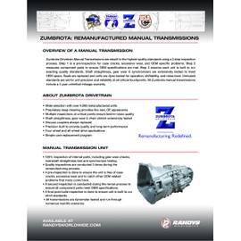 USA Standard Manual Transmission Bearing Kit 1986+ Hardbody 4-CYL 2WD w/Synchros