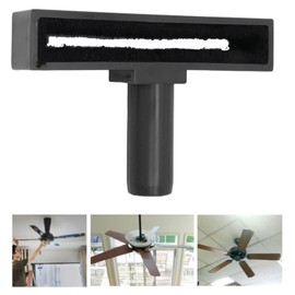 LKJYBG Ceiling Fan Blade Cleaner Duster,Washable Brush Fan Cleaning Tool Ceiling Fan Cleaning Vacuum Attachment for Vacuum Cleaners for Most Vacuum Cleaners black
