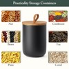 YUNLINLI Kitchen Canisters Set of 2 Large with Top Handle,