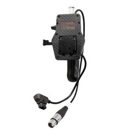 Nanlite V-Mount Battery Grip with 4-Pin XLR Connector for Forza 150 LED Monolight