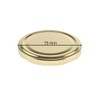 mikken 12 Lids TO 70/7.3 cm Pasteurisable for Jam Jars