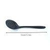 Silicone Slotted Skimmer Spatula Lightweight Strainer Spoon with Long Handle,