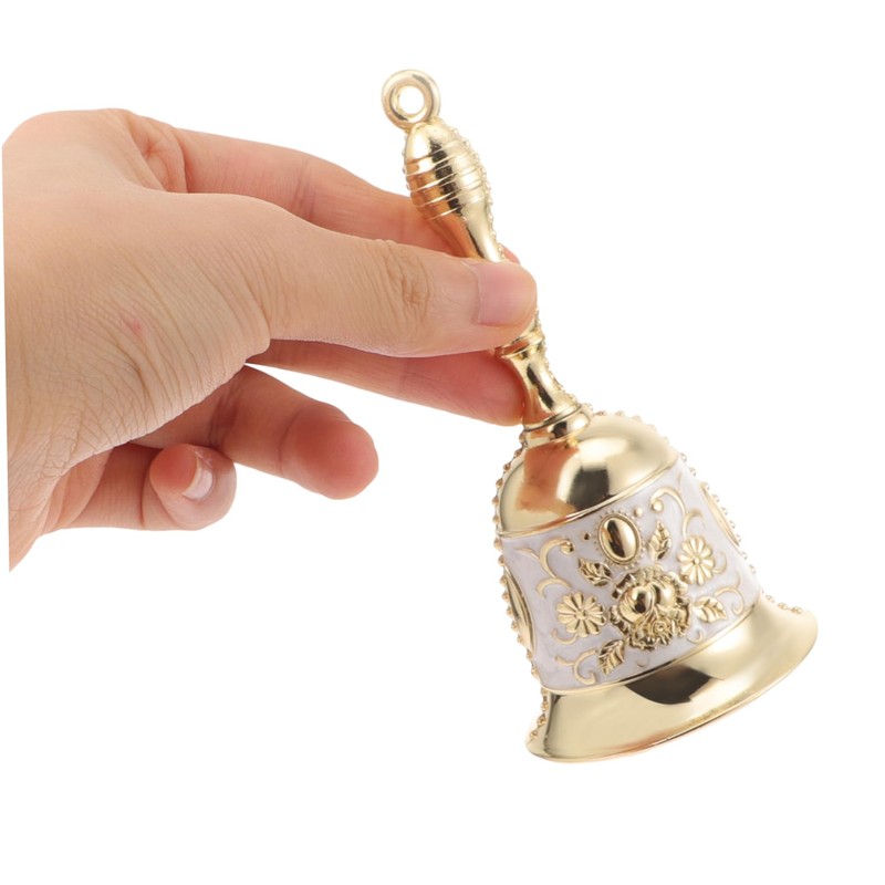 MAGICLULU Retro Hand Bell for Restaurant Service Pet Training and