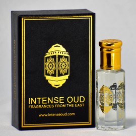 INTENSE OUD Musc Mutasalik Arabian Perfume Oil for Men & Women, Long Lasting Alcohol-Free Concentrated Fragrance,12ml (0.40 oz) in Black Gift Box, White Musk & Rose Notes.