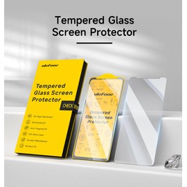 Ulefone 2-Pack Screen Protector Armor 27 Series, Shatterproof Tempered Glass [9H Hardness] [99.99% HD Clear] [Anti Fingerprint] Armor 27 Series