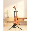 Mr.Power Universal Violin Ukulele Stand with Bow Holder, Head Locking