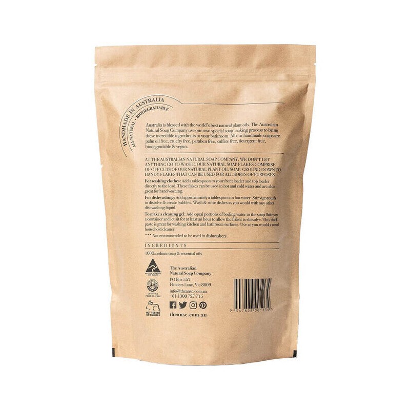 Australian Natural Soap Company Soap Flakes, 1kg