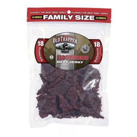 Old Trapper Old Fashioned Beef Jerky Family Size  (18 Oz.) EXP 9/2025 Free Ship