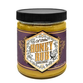 Ol' Stiles Honey Rub Classic Poultry-Creamed Honey Infused with Spices-Use On: Beef, Chicken, Pork, Seafood, Vegetables, Can be used as a Marinade, Glaze or in Sauces and Dressings…