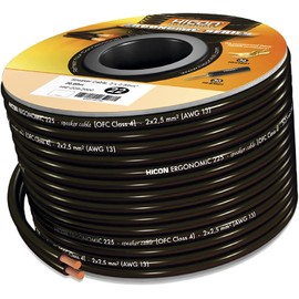 Hicon ERGONOMIC – 10 M Speaker Cable 2 x 2,5 mm²
