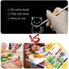 Scratch Paper Art Set, 30 Sheets Black Coated Scratching Board,