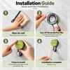 Suction Cup Wall Hooks for Home Organization – Reusable No-Drill