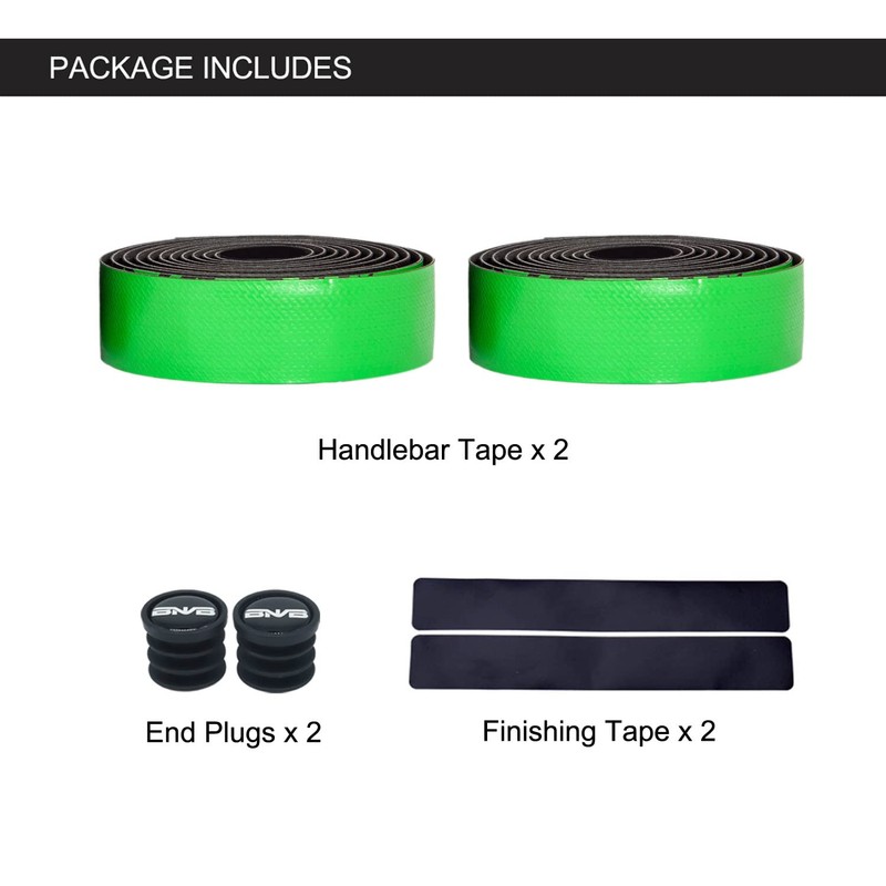 PLATTBK Bicycle Handlebar Tape Shock-Absorbent Gradient Color Road Bike Bar