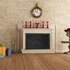 Fireplace Screen Safe Mesh Gate: Child Proof Barrier Guard Living