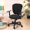Fenteer Stretch Office Covers Seat Cover Slipcover Desk Seat Cushion