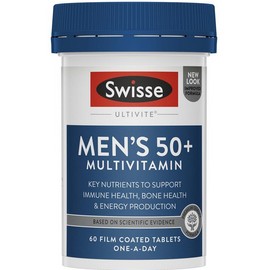Swisse Ultivite Men's Multivitamin 50+ 60 Tablets