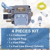 AUMEL Carburetor Kit for 3200 3205 3210 32cc 35cc 38cc