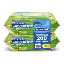 Toallitas Húmedas Kleenbebé Suavelastic 200 Piezas