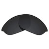 Alphax Stealth Black Polarized Replacement Lenses for Oakley Half Jacket