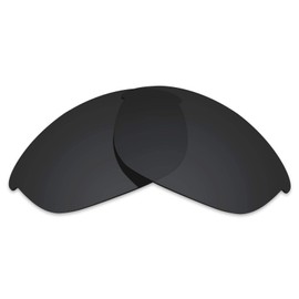 Alphax Stealth Black Polarized Replacement Lenses for Oakley Half Jacket