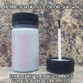 BASF Touch Up Paint for Toyota paint code 1J4, Silver Lining.