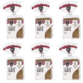 Sigdal Bakeri All Natural Norwegian Crispbread - Non GMO, Vegan, Sugar Free, High Fiber, Low Carbs, High Protein, Wholegrain Snack Crackers With Up To 46% Seeds (Gluten Free Oats, 6 Pack)