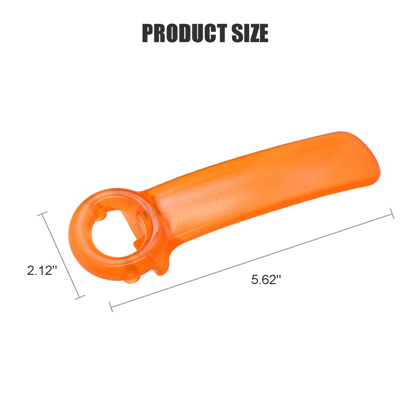 1 Pack Orange Jar-key Jar Opener The Original Easy Use