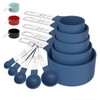 TILUCK Measuring Cups & Spoons Set, Stackable Cups and Spoons,