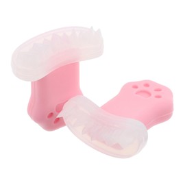 OATIPHO 1 Pair Cat Paw Lower Lashes Stamp Kit for Makeup Beginners Reusable Lower Eyelash Stamps for Easy Application Fun and Comfortable Eye Makeup for Parties and Cosplay