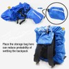 FANCYWING Rucksack Covers Waterproof Backpack Rain Cover 10-90L W/Reflective Strap
