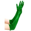 EORUBE 1920s Gloves for Women Elbow Long Satin Gloves Party